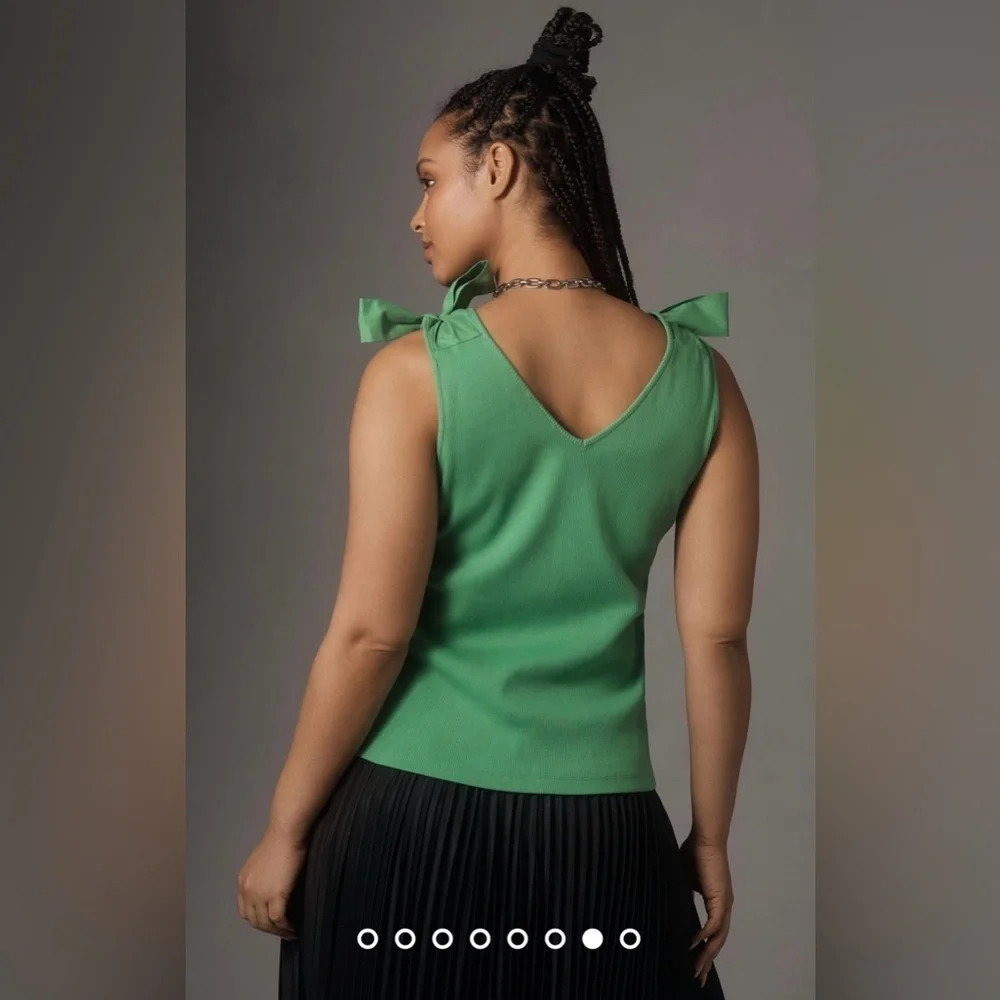 NWT Size XL - The Rafaela Bow-Tie Tank by Maeve - Picture 5 of 16